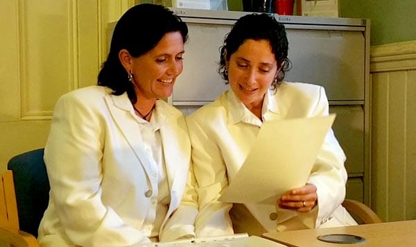 Michele (left) and Laura (right)