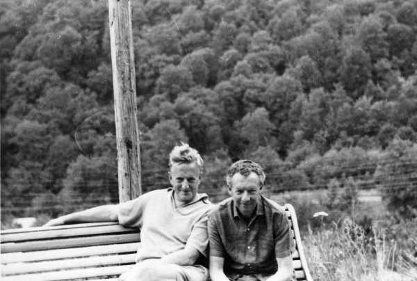 Britten and Pears in Dilidjan, Armenia, August 1965
