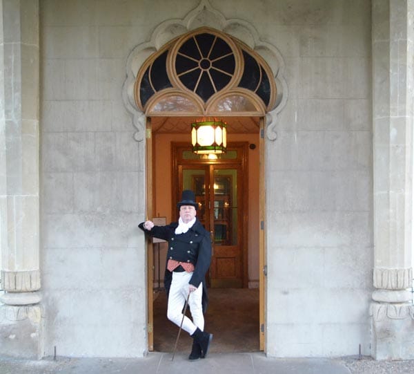 A Regency Dandy: Visitor Services Officer Darren Terry