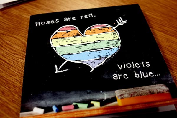 Blackboard card: Image Natasha Valentino