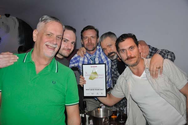 Winners of the Golden Quiz: Subline