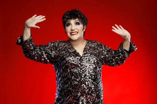 Trevor Ashley as Liza Minnelli. Photo John McRae