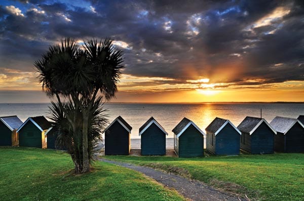 Gurnard beach huts