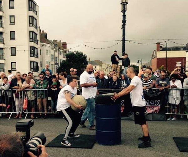 Polly at Worthing competition