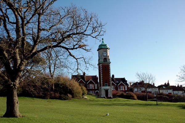 Clock Tower in Queens Park