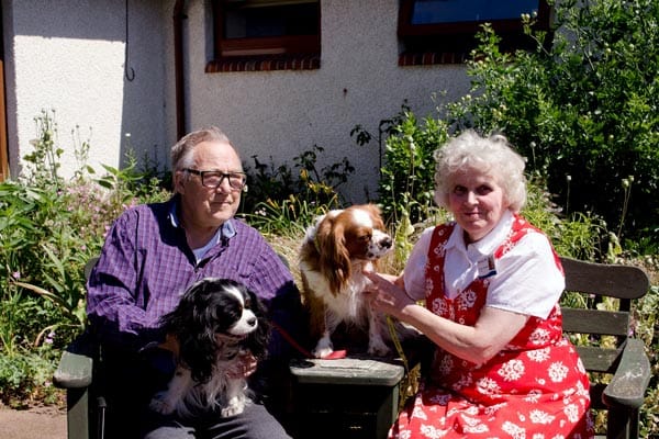 Reginald Walker, Topsy, Jacob and Robina Williams 