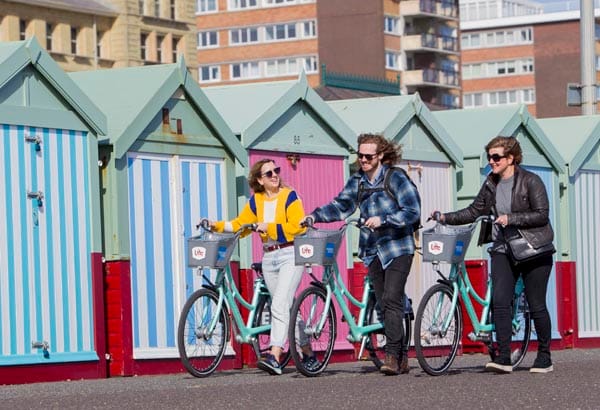 BTN BikeShare: Photo by Brighton Pictures 