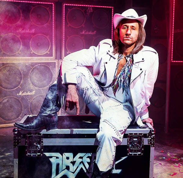 Antony Costa as Stacee Jaxx. Photo: Darren Bell