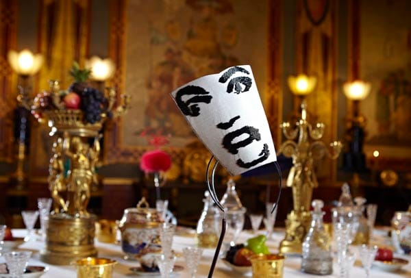 Hat worn by Victoria Beckham designed by Stephen Jones 2008