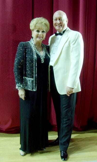 With Debbie Reynolds
