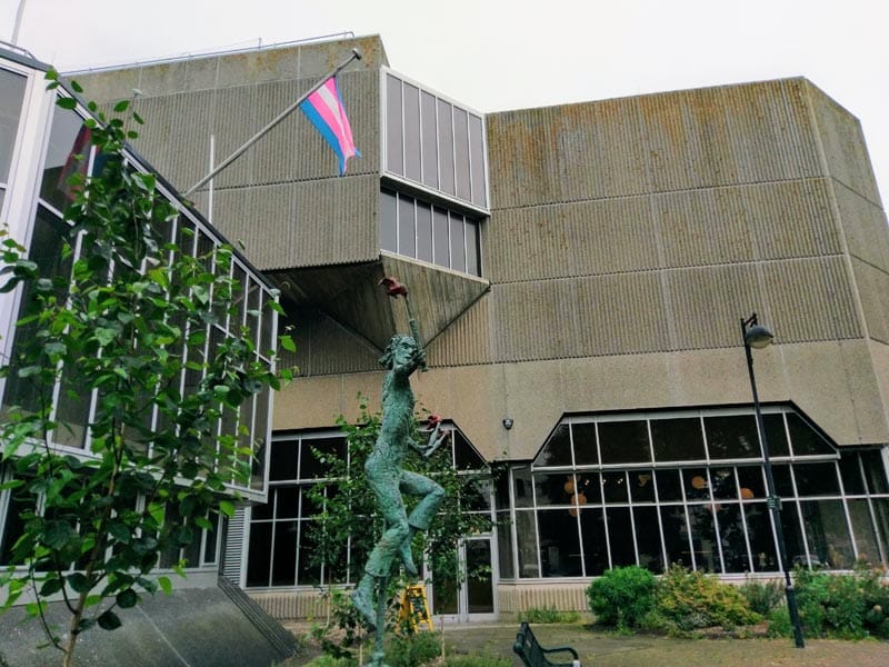 Trans Flag flies from Hove Town Hall to celebrate Trans Pride 2019