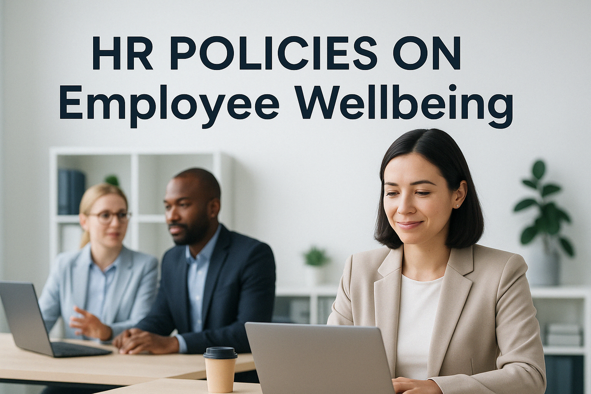 HR policies on employee wellbeing (with examples and templates)