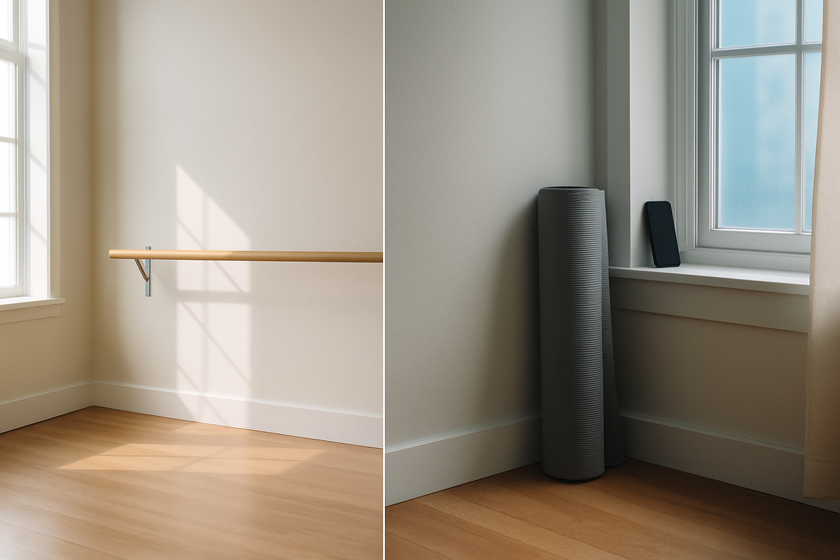 Beginner's Guide: Choosing Studio vs. Home Barre Practice