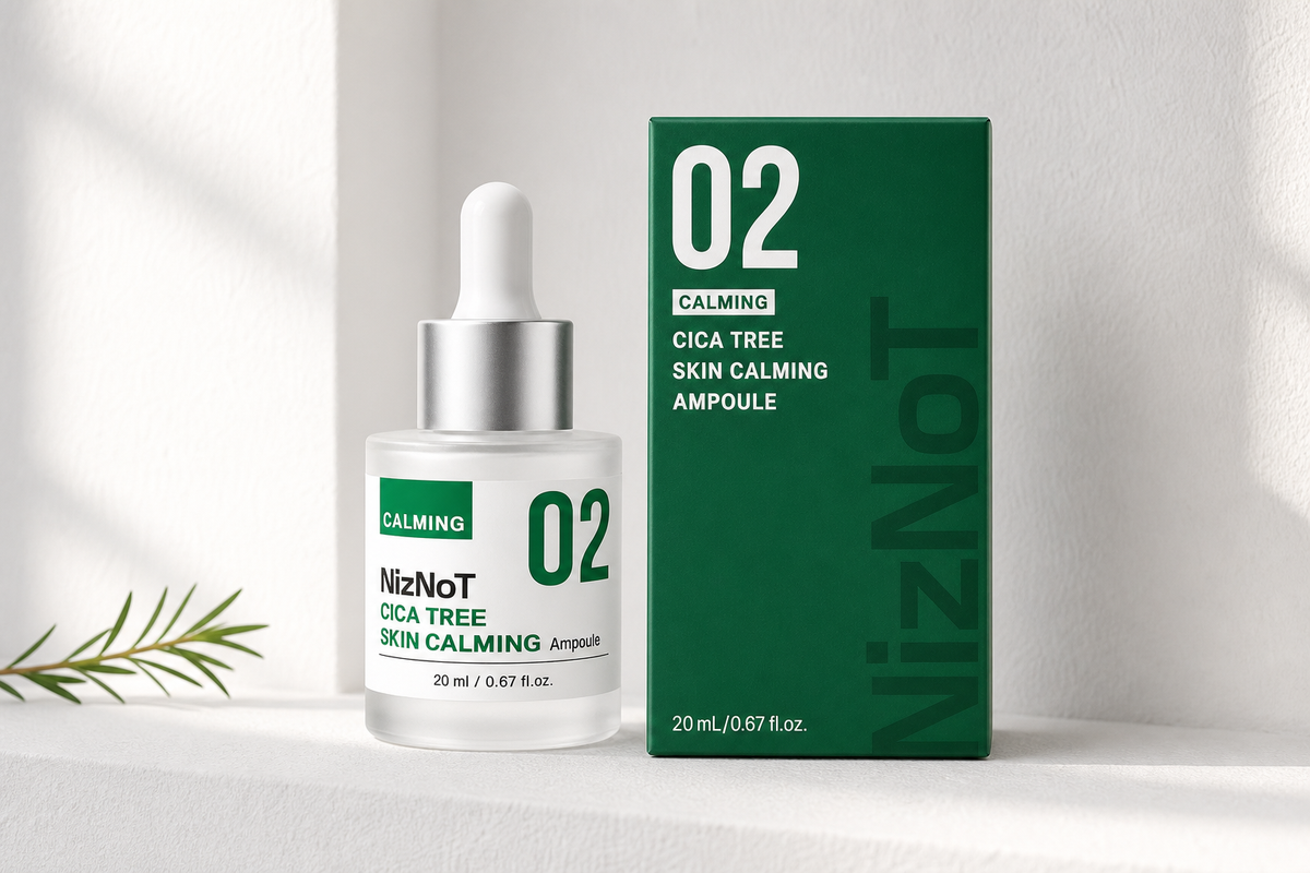 니즈낫 02 시카 트리 스킨 카밍 앰플 20ml 휴대와 진정 케어