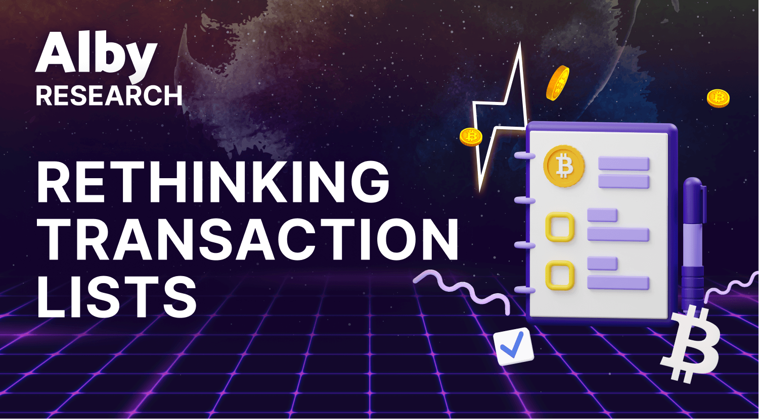 Rethinking Transaction Lists