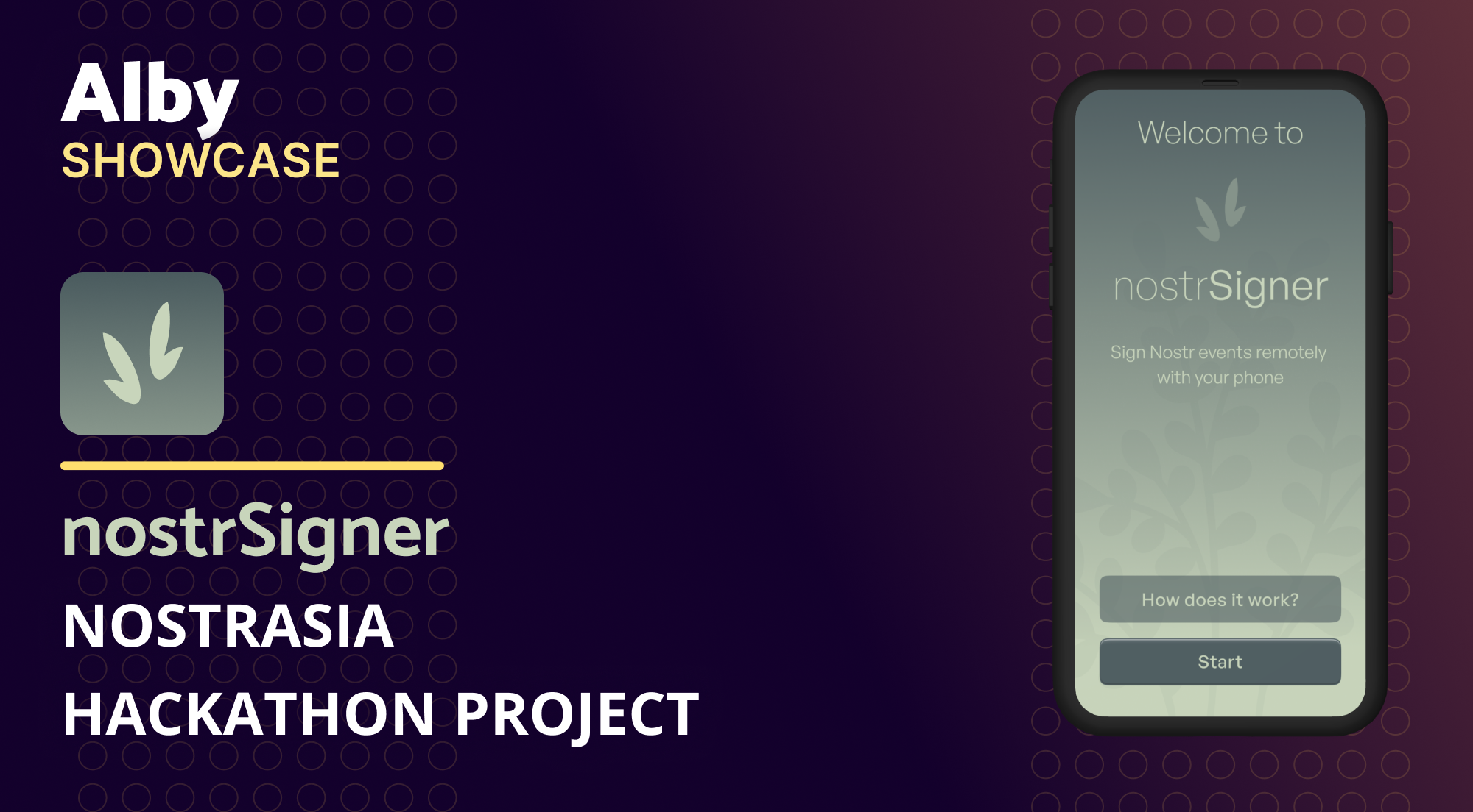 Nostr Signer — Nostrasia Hackathon Project