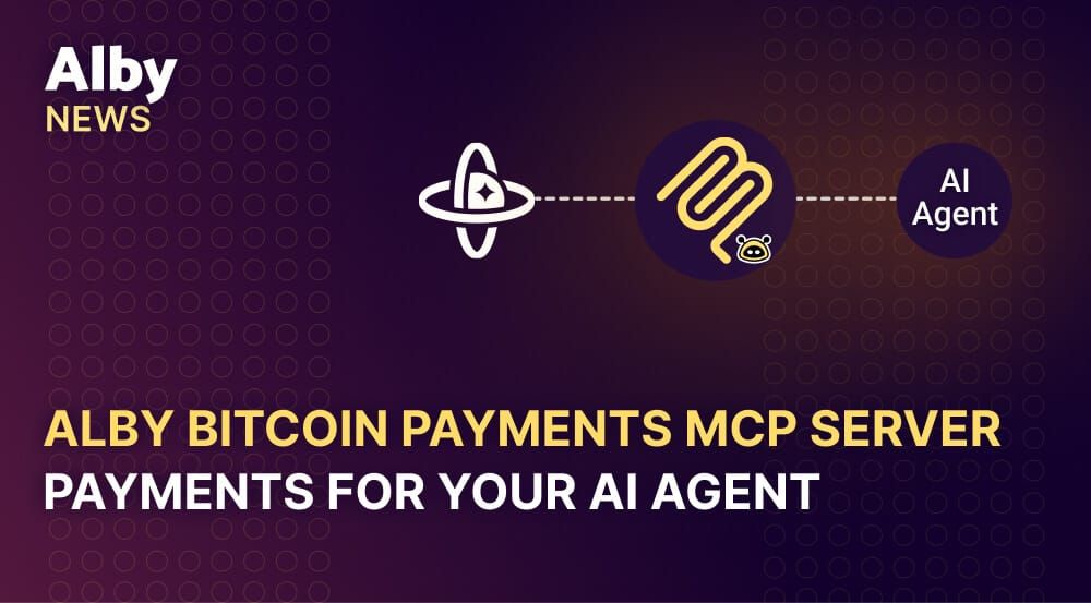 Alby Bitcoin Payments MCP Server – Payments for Your AI Agent