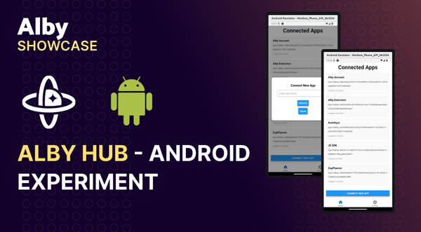 Alby Hub - Android Foreground Service Experiment