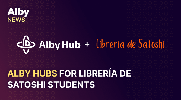 Alby Hubs for Librería de Satoshi Students