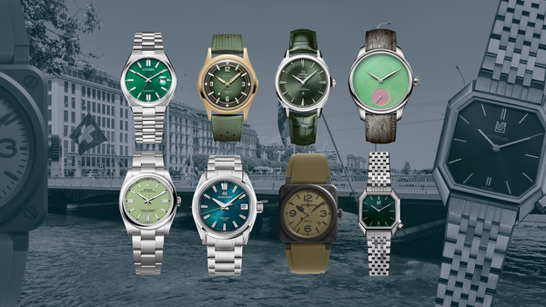 8 belles montres qui donnent envie d’un cadran vert en 2026