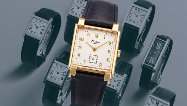 La plus importante collection de montres Cartier vintage va bientôt être mise aux enchères