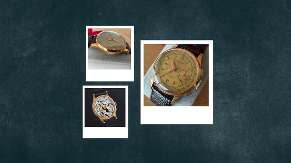 Gerka Chronographe Suisse Vintage – Venus 188 – 35 mm