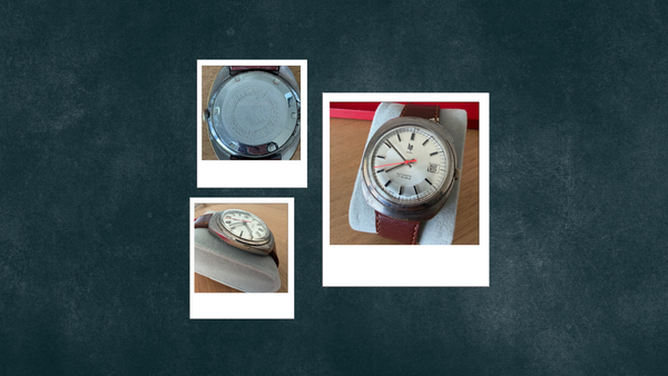LIP Vintage Automatique 36 mm – Date à 3 h – Années 70
