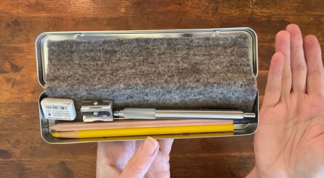 Where There's a Wool: The Zero-Waste Pencil Tin Set