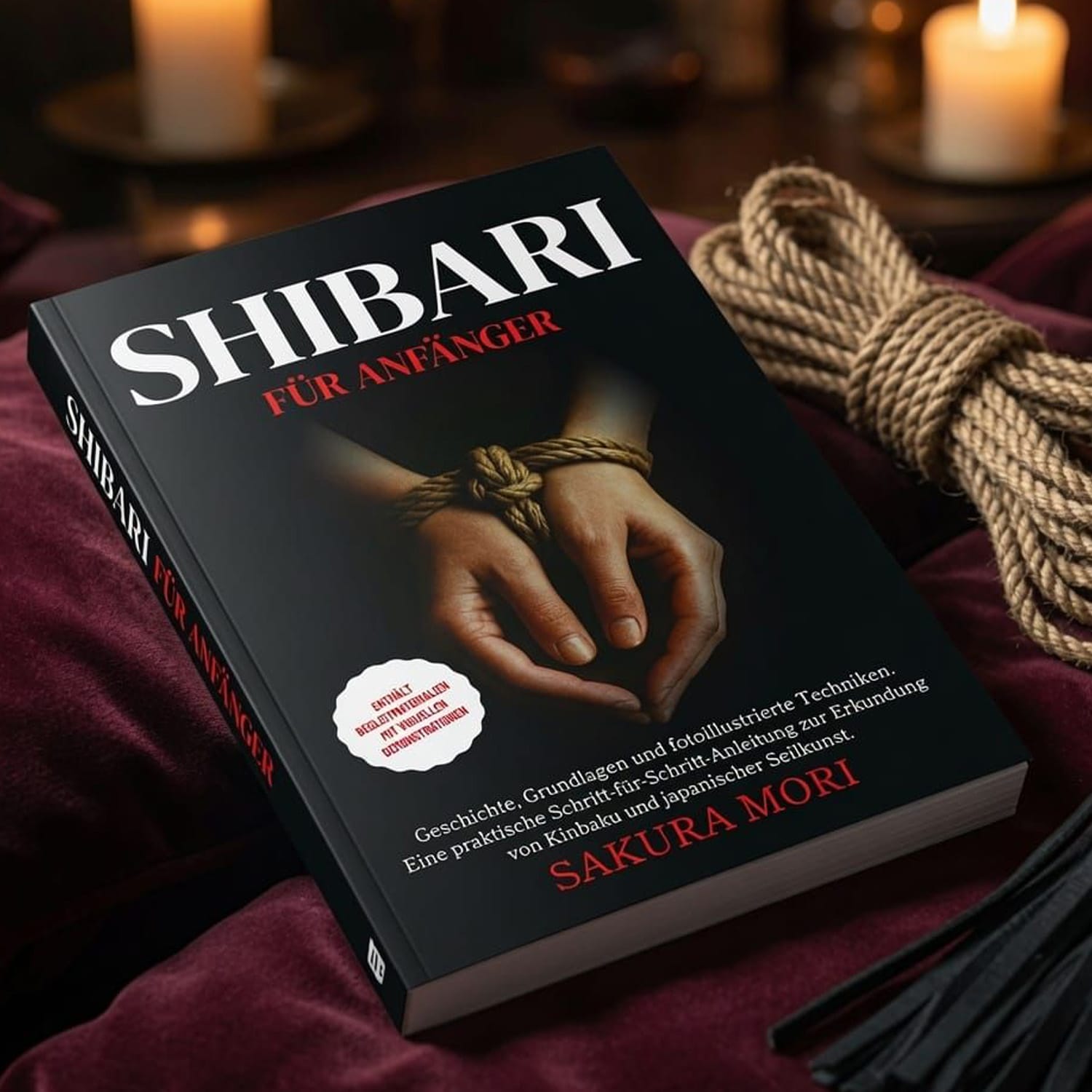 Buchcover Shibari von Sakura Mori