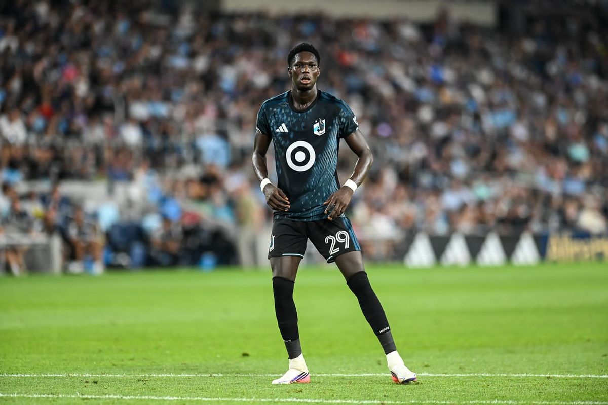 Minnesota striker Mamadou Dieng 