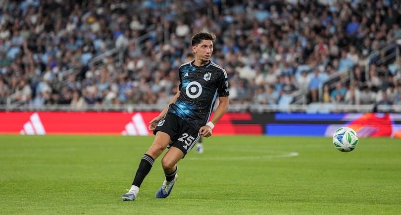 A picture of Minnesota United FC midfielder Nectarios Triantis