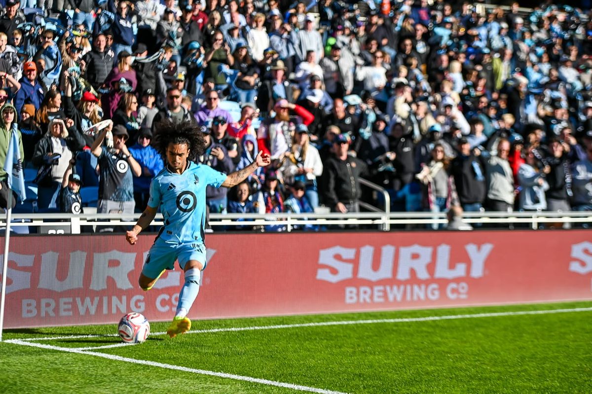 MNUFC attacking midfielder Aziel Jackson. Image credit: Daniel Mick
