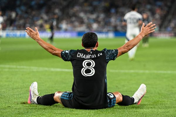Midfielder Tomás Chancalay, seen here against Vancouver.