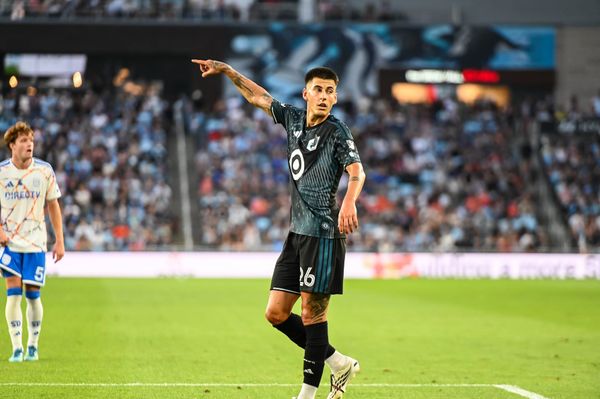 MNUFC talisman Joaquín Pereyra, shown here against San Diego FC. 