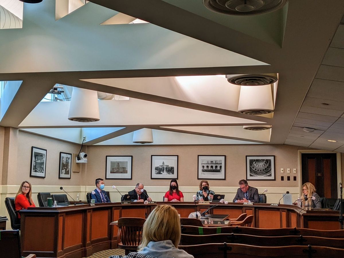 We're representing providers at the Capitol today