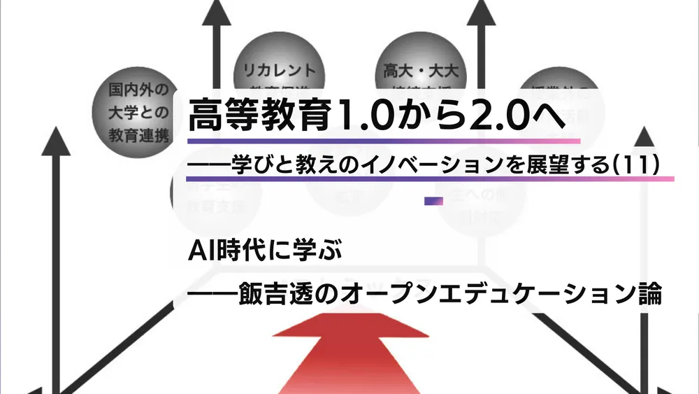 高等教育1.0から2.0へ――学びと教えのイノベーションを展望する（11）