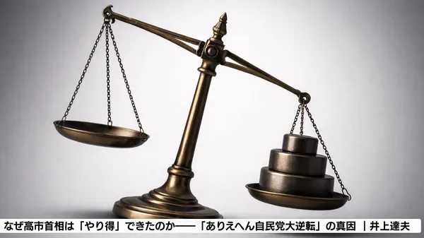 Coffee Break☕　なぜ高市首相は「やり得」できたのか――「ありえへん自民党大逆転」の真因