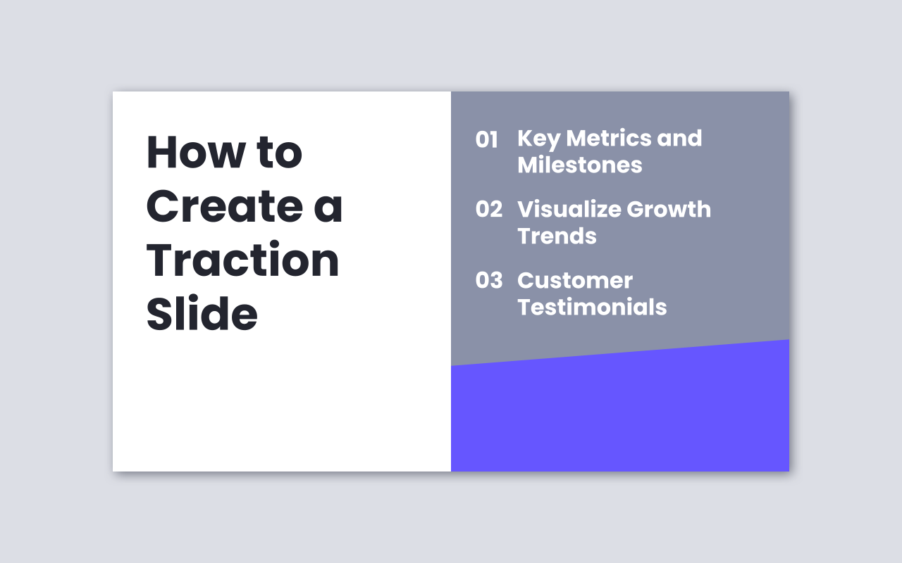 How to Create a Traction Slide