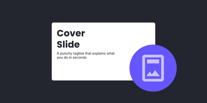 How to Create a Cover Slide for Your Pitch Deck