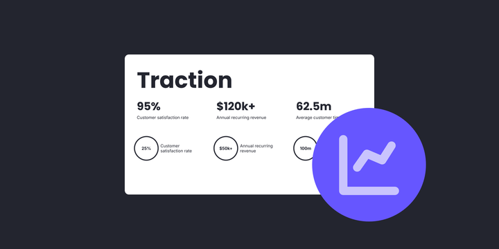 How to Create a Traction Slide for Your Pitch Deck