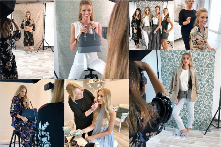 Focení nové kolekce ELEGA s Veronikou Kašákovou