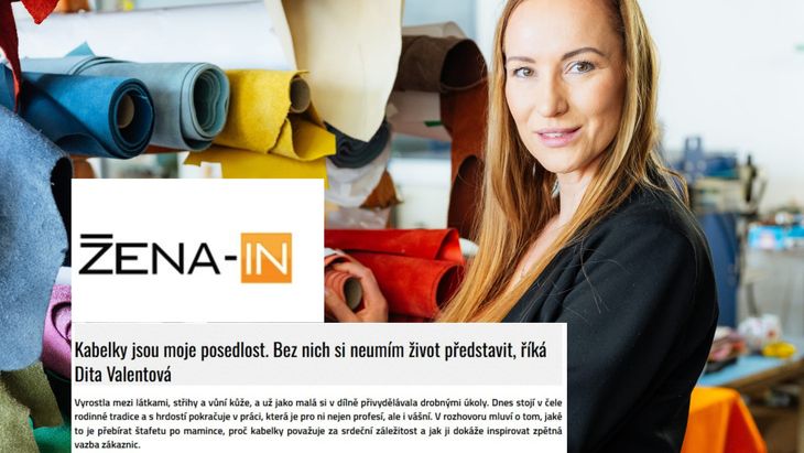 Kabelky jsou moje posedlost. Bez nich si neumím život představit