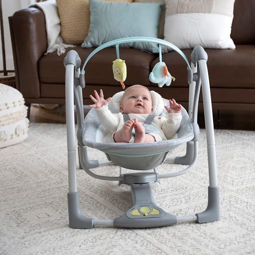 best baby swing for small spaces