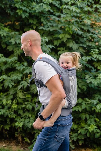 Babywearing dad