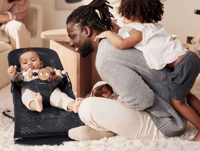 what age can my baby use a baby swing