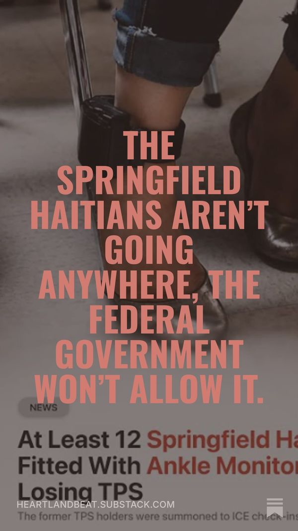 Op-ed: The Springfield Haitians Aren’t Going Anywhere, The Federal Government Won’t Allow It.