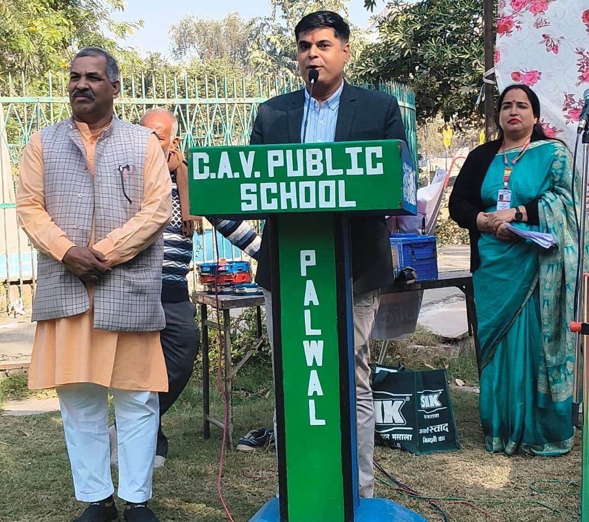 डी.ए.वी. पब्लिक स्कूल पलवल द्वारा ‘नो नशा नेशन' कार्यक्रम का हुआ सफल आयोजन