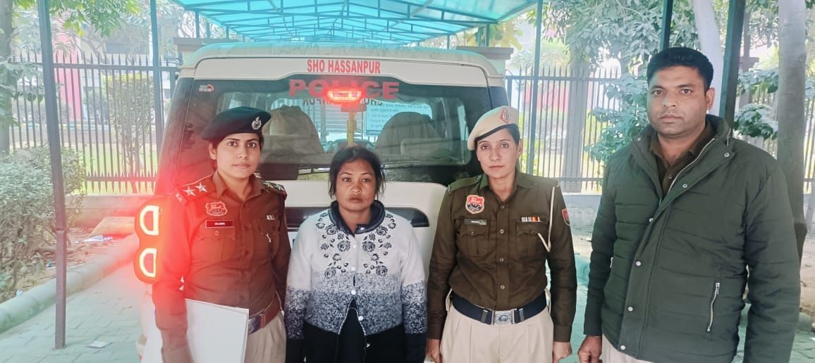 लाखों रुपए की कीमत के मादक पदार्थ गांजा सहित एक महिला तस्कर गिरफ्तार