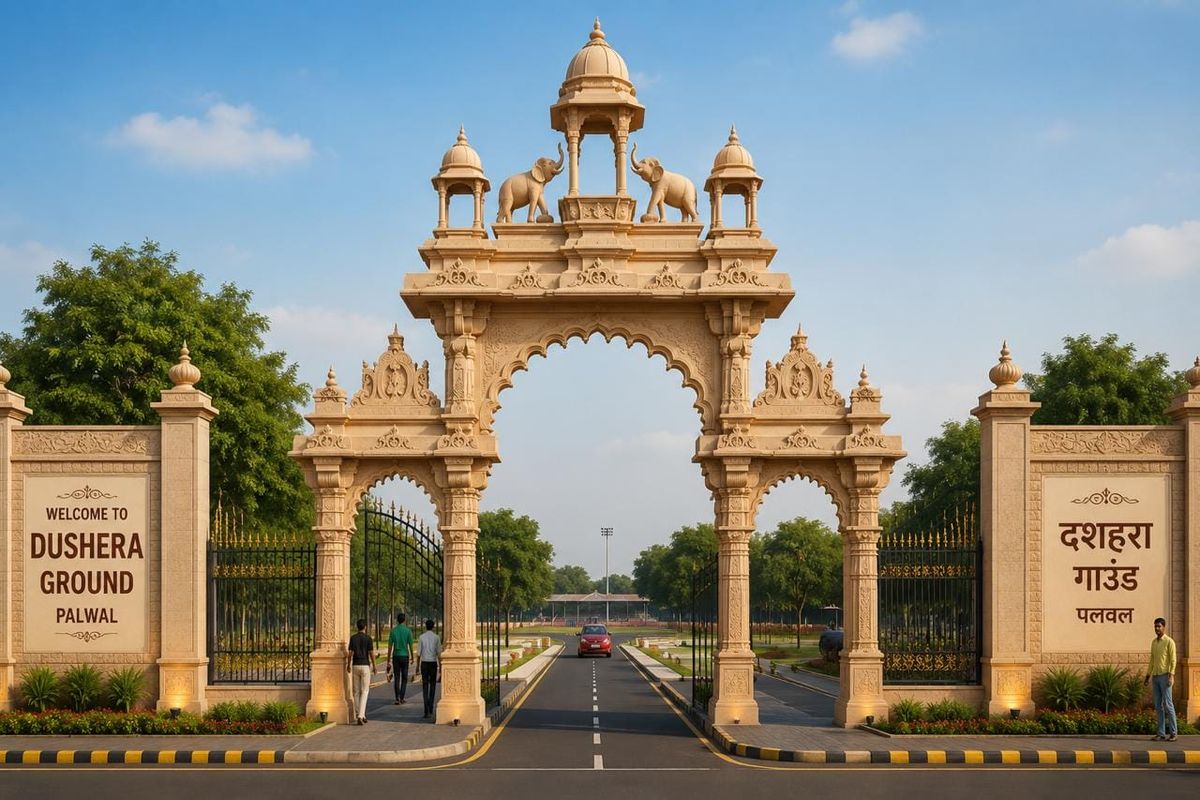 पलवल में बनेगा सार्वजनिक एवं सुव्यवस्थित दशहरा ग्राउंड