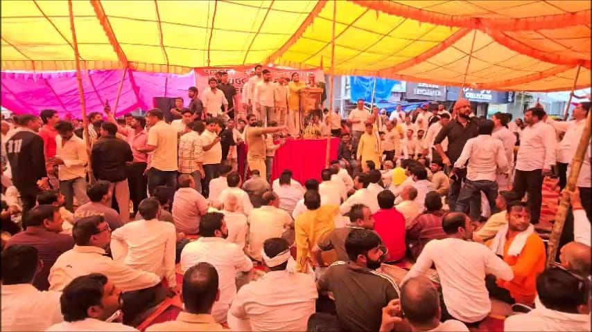 यूजीसी के नए नियमों के विरोध में पलवल में सवर्ण समाज का हल्ला-बोल, बाजार रहे बंद
